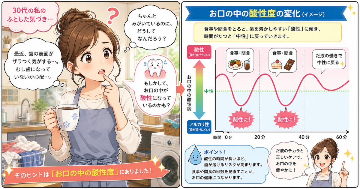 歯磨きしてるのにむし歯を繰り返す…原因は食事の「タイミング」？