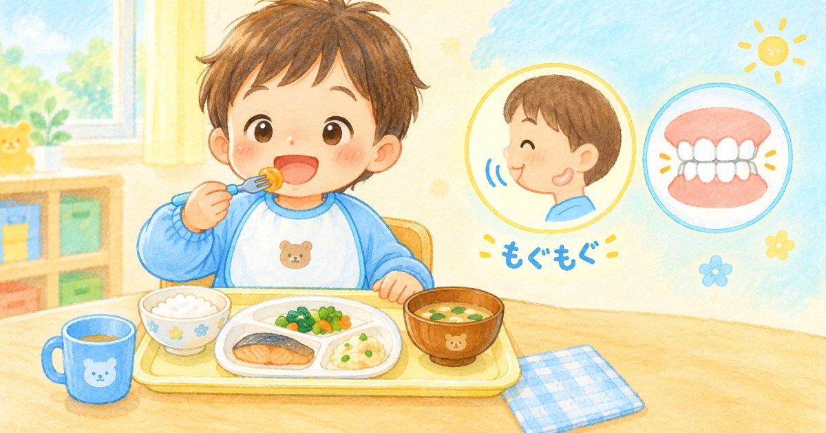 食べる速さに関わる噛む力・噛み合わせ・飲み込みの働き