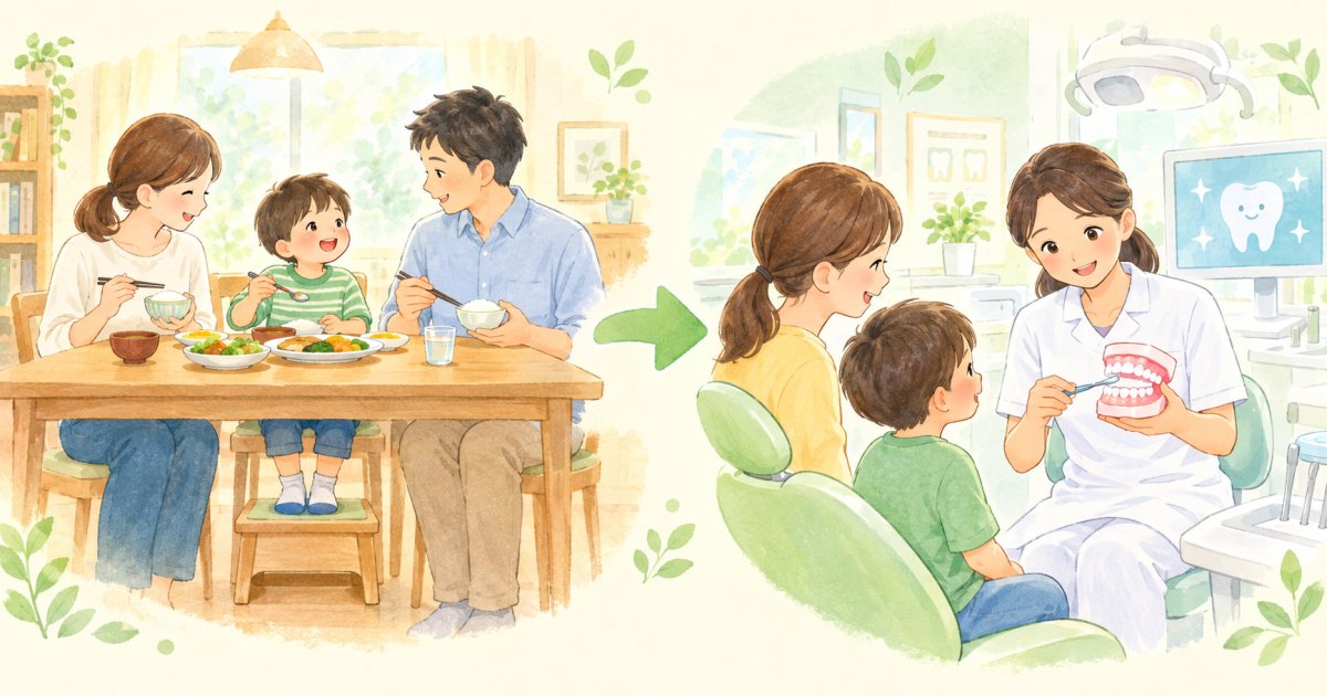 家庭でできる工夫と歯科医院へ相談する目安